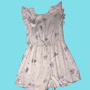 Young Heart Unicorn Romper